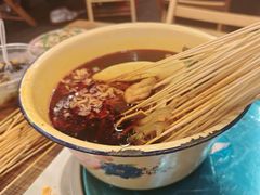辣卤串串-拈签一笑黄牛肉辣卤串串