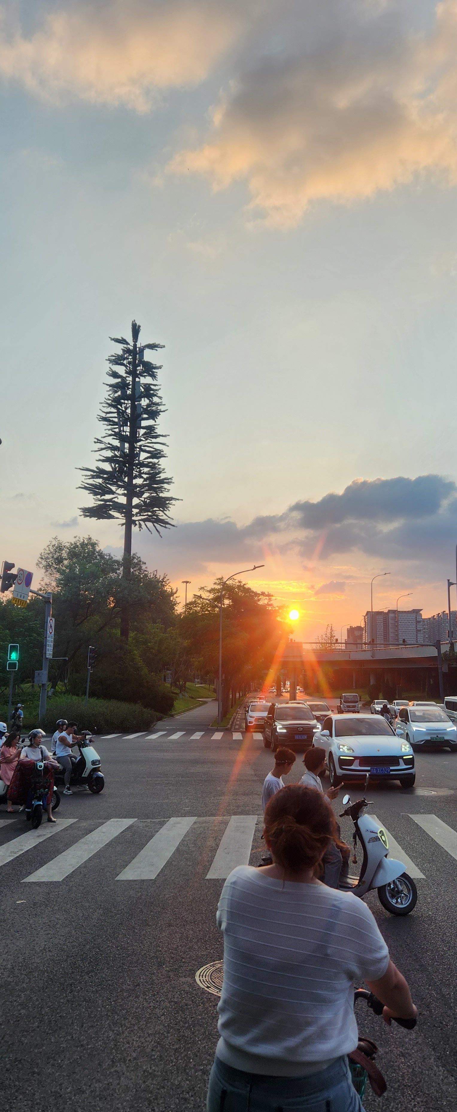 11号,美丽的雨后夕阳下的成都,这座美丽的城市