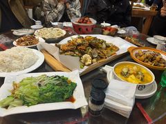 -东来菜馆•手抓海鲜家常菜•海鲜锅贴(鸽子窝店)