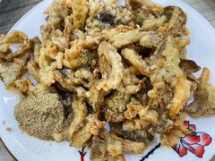 干炸鲜蘑-老舅老蒙肉饼非遗店(一店)