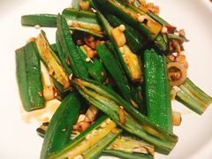 小炒秋葵-小大董·烤鸭(凤凰汇店)