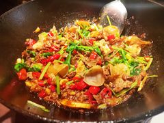 小炒黄牛肉-小隐人家(乐松店)