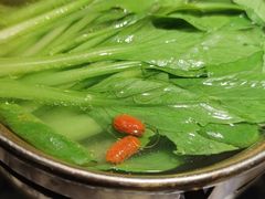 生烫鸡毛菜-卢大鲜鱼头捞饭(美利广场店)