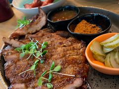 香扒猪颈肉-青麦家·融合餐厅(江岛智立方店)