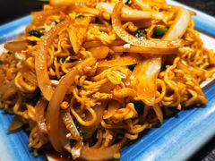 炒方便面-城南老友羊蝎子火锅(花乡奥莱店)