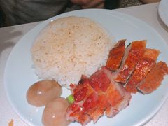 烧鸭叉烧双拼饭-南枝记·港式打边炉(新北万达店)