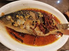 蒜香鲤鱼-金谷大厦酒店-黑土优品1号餐厅