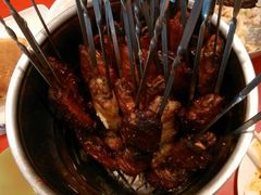 一次性一起上，要自己分什么口味-鬼味烤翅(南锣鼓巷店)