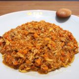 健身完吃一份蟹黄拌面犒劳自己一下