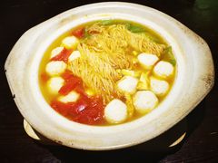 丝瓜鱼丸炖馓子-永安鱼庄·镇江菜(东吴路店)