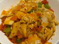 素炒面片-马三洋芋片(簋街店)