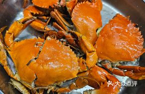 Oil and Salt Baked Baby Crab