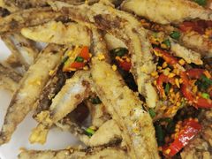椒盐多春鱼-凤城康记饭店