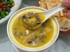 黑米腰豆鲍鱼煮花胶-顺风山庄(水濂山店)