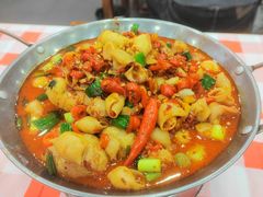 干锅鱼籽鱼泡-赣江菜江西小炒