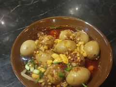 鹌鹑蛋-巴四老城区炭火蛙锅(张江店)