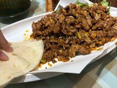 孜然羊肉-百味地锅鸡(二店·财校分店)