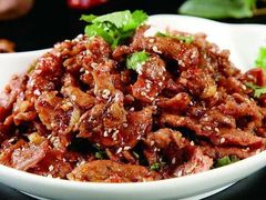 孜然羊肉-北大地皖峰饭馆