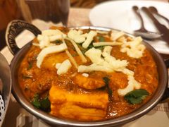 印式乡村奶酪配洋葱番茄咖喱-克比叔叔印度餐厅Kebabs on the Grille(永康路分店)