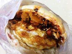 蛋菜夹馍-清真马乐贝腊牛肉蛋黄菜夹馍(马蓉洒金桥店)