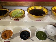 自助调料区-食潮汕头鲜牛馆(望京保利店)