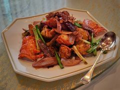 三葱爆龙虾-唐阁(香港朗廷酒店)