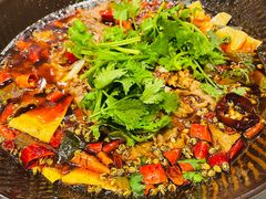水煮雪花牛肉-金哥私房菜馆(张府园总店)