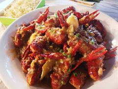 蒜蓉大虾-美膳居川菜馆油焖大虾烧烤(卓刀泉店)