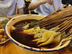 -拈签一笑黄牛肉辣卤串串