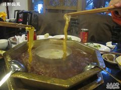 香脆的鹅肠-蜀九香火锅(彩虹店)