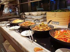 自助取餐区-都会尚膳·海鲜自助餐厅(重庆万豪酒店)