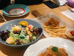 野菌菇鸡肉意大利面-菲滋意式餐厅(温岭银泰城店)