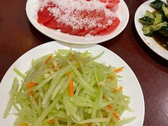 拌西红柿-玫瑰红烤羊排(北新桥三条店)