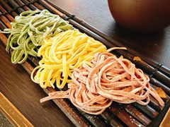 三色鸡蛋面-盡膳口福跷脚牛肉火锅(晶耀前滩店)