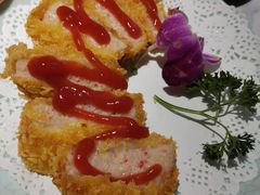 虾饼-猪啊牛呀羊啊铜盘烤肉(正大广场店)