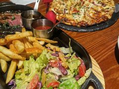 澳洲谷饲黑安格斯西冷牛排-澳骄 Aussie Kitchen·手工披萨·西餐(国大店)