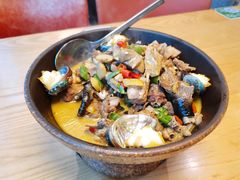 山茶油鲍鱼焖土鸡-望湘园·湖南菜(宏伊店)