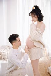 点击看大图 -十月孕记孕妈妈摄影