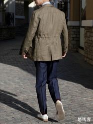 点击看大图 -怒马会 全麻衬西装高级定制