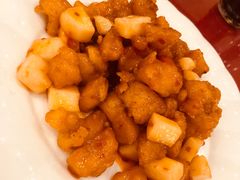 宫保鳕鱼-大眼锅贴水饺(河东店)