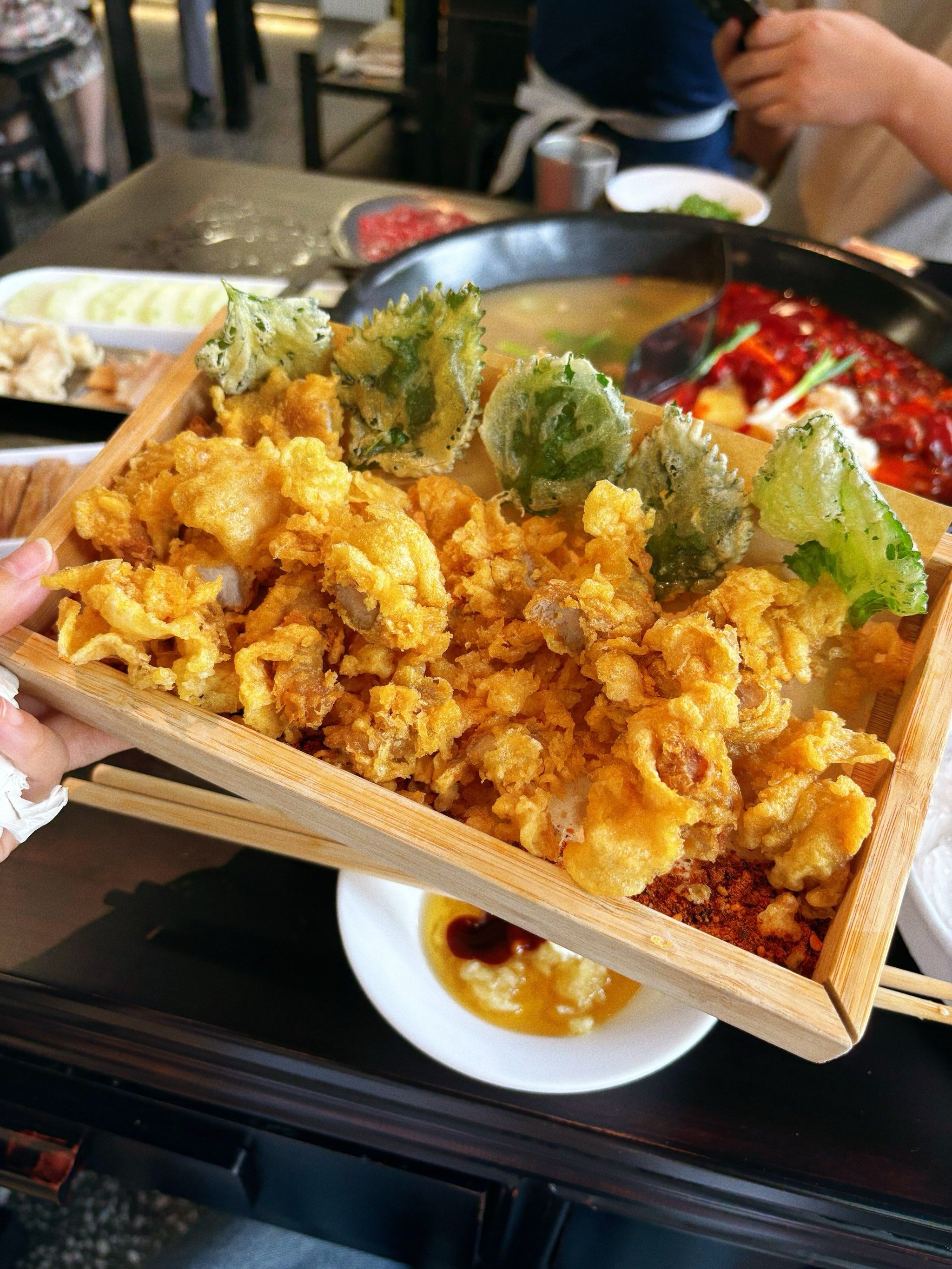 原来牛肝菌煮火锅这么好吃