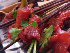 香菜牛肉串串-镇江龙·火锅串串(武侯祠店)