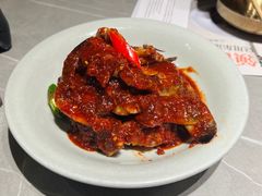 -草家酱蟹炭火烤肉店(珲春南路一店)