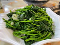 蒜蓉番薯叶-李师傅脆肚(梅林店)