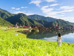 -西岭雪山大飞水景区