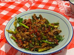 香辣嫩笋五花肉-荆九爷爆炒桥头三嫩(浙大店)