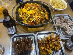 -夏都地标马一刀烤肉美食城