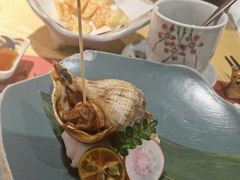 备长炭烧海螺-鸟山鸣·日料食堂(王府井店)