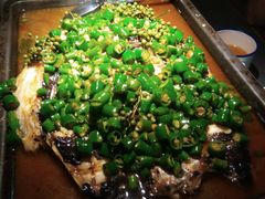-探鱼·鲜青椒爽麻烤鱼(中天广场店)