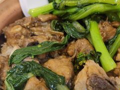 腊味三宝煲仔饭-明兴正宗潮州五彩鱼蛋粉面(中山六路店)
